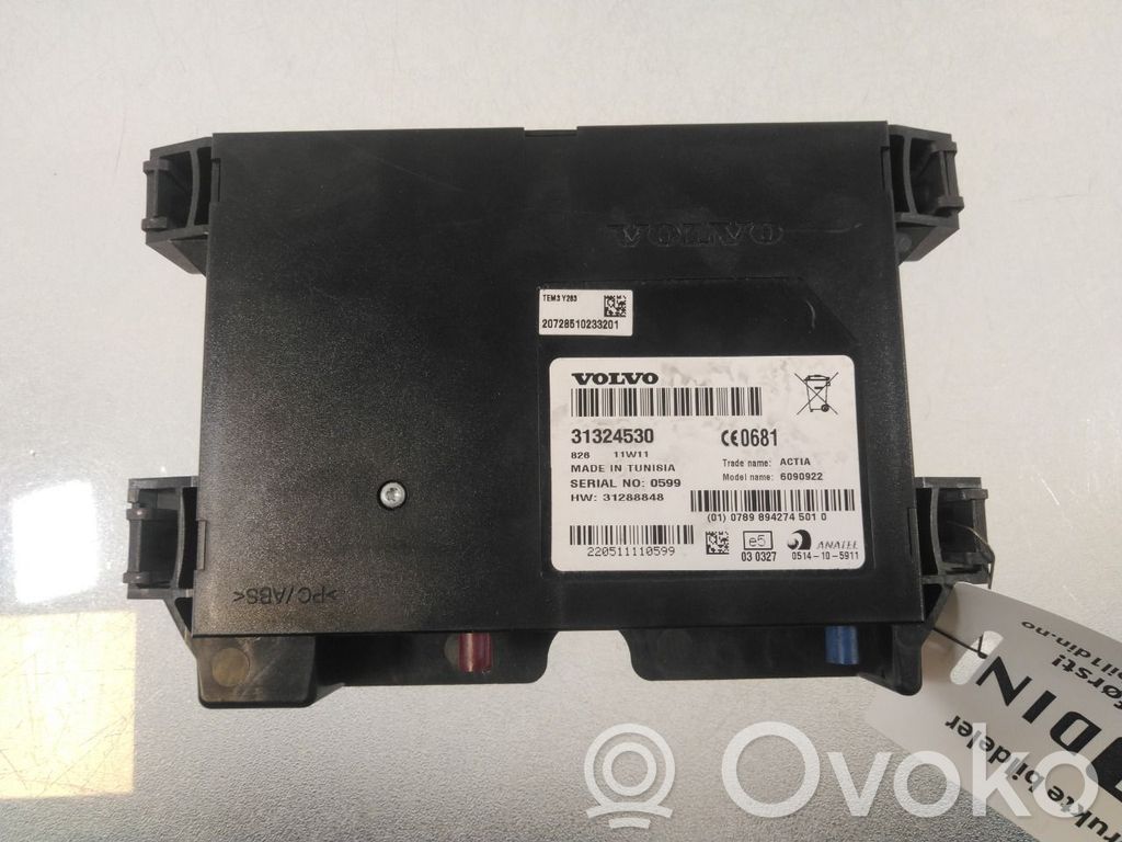 Volvo V60 Otras unidades de control/módulos 