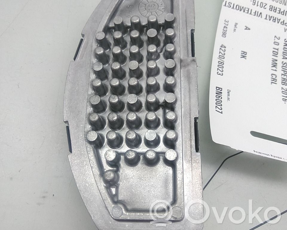 Skoda Superb B8 (3V) Heizungslüfter Regler Widerstand
