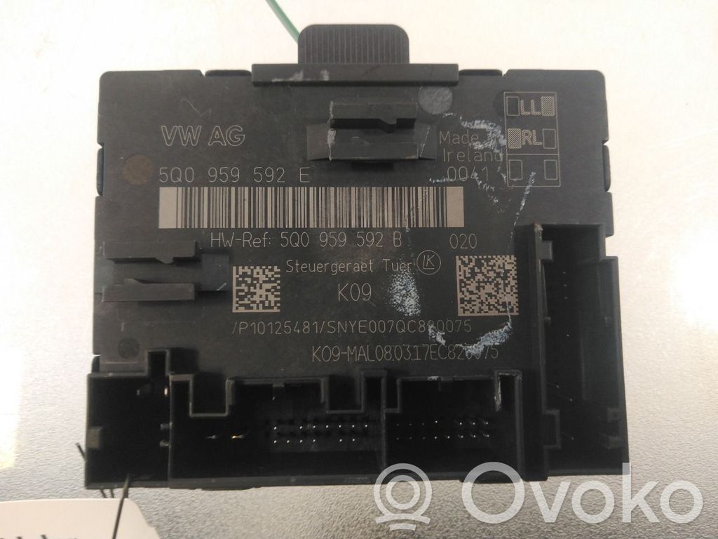 Audi A3 S3 8V Unitate/modul comandă uși 