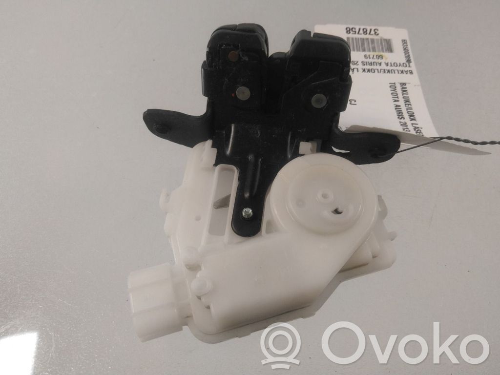 Toyota Auris E180 Loquet de verrouillage de hayon 