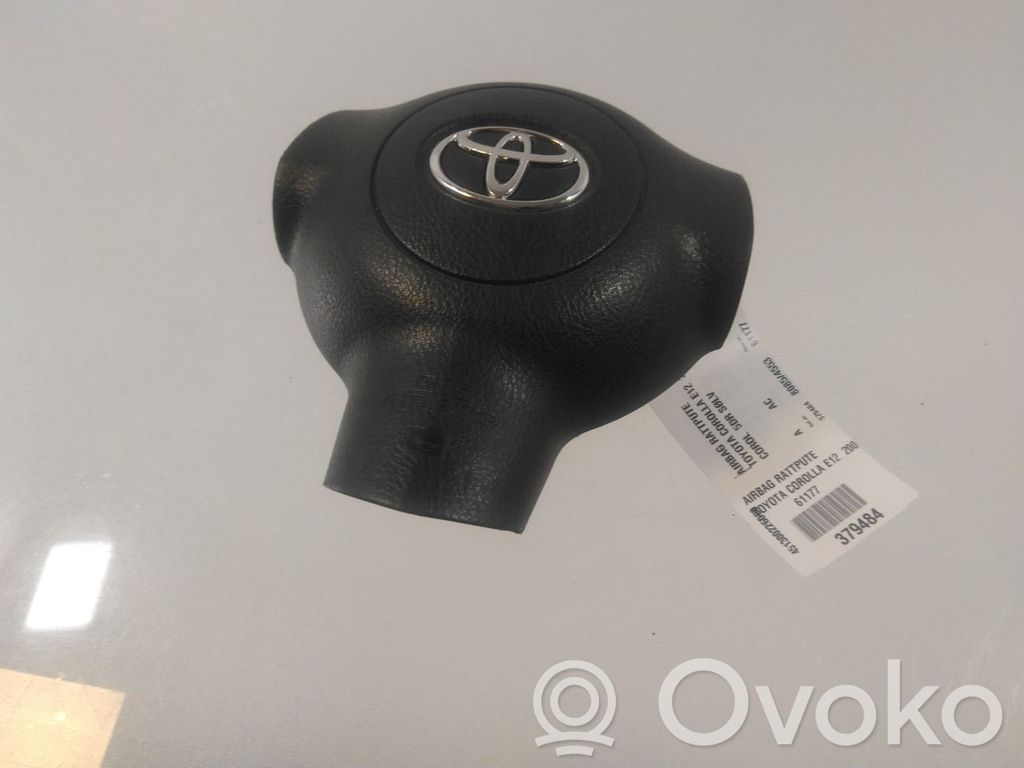 Toyota Corolla E120 E130 Airbag del volante 