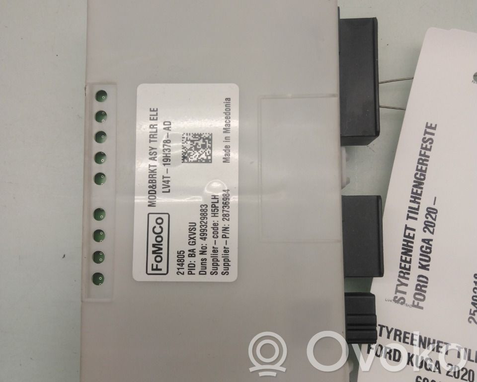 Ford Kuga III Priekabos kablio valdymo blokas 