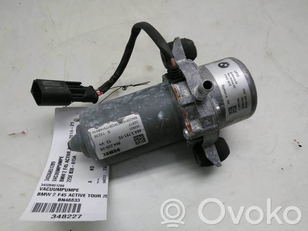 BMW 2 F22 F23 Pompa a vuoto 