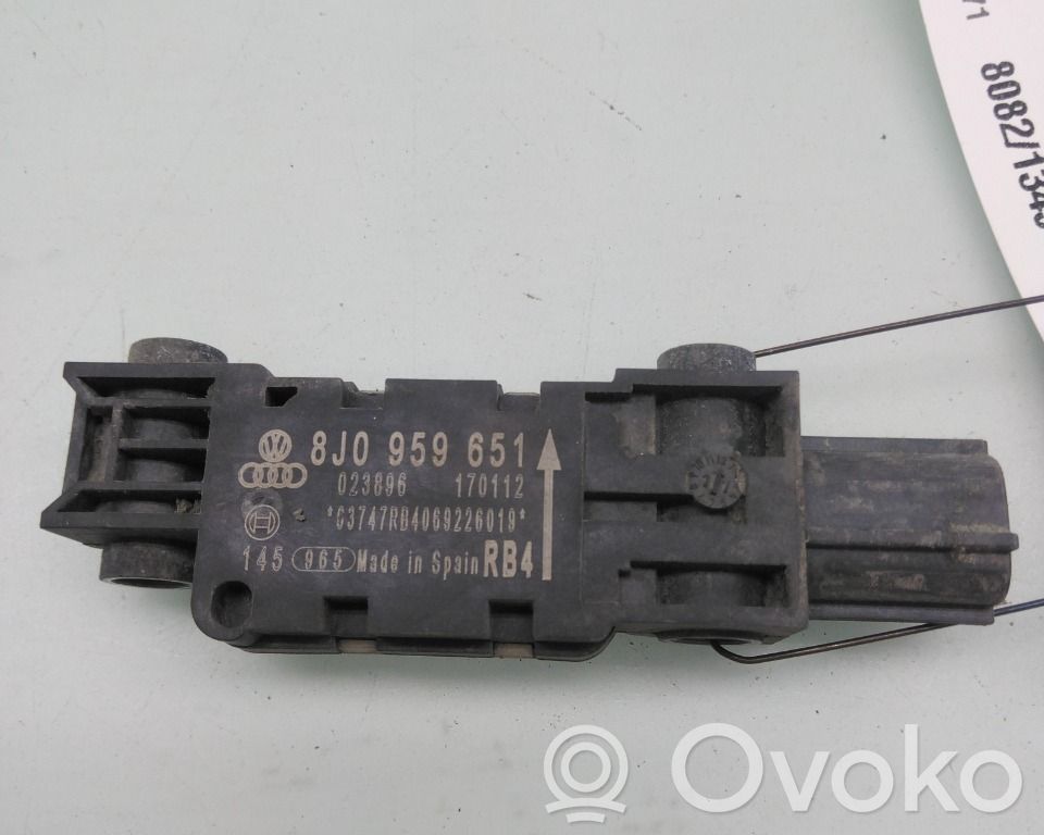 Audi A3 S3 8P Sensore d’urto/d'impatto apertura airbag 