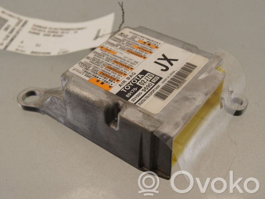 Toyota Auris E180 Unitate/modul de comandă airbaguri 