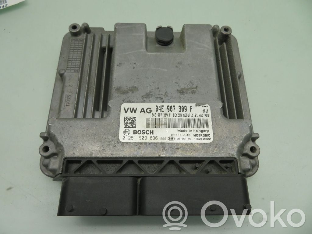 Volkswagen e-Golf Unité de commande, module ECU de moteur 