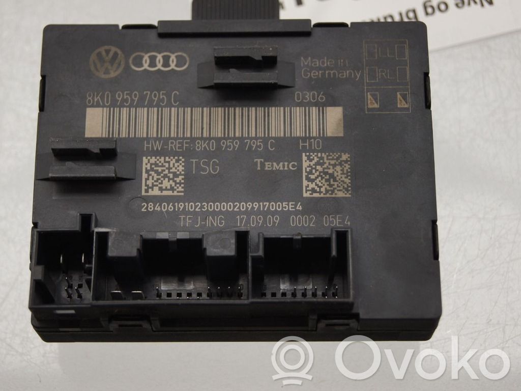 Audi Q5 SQ5 8R Centralina/modulo portiere 