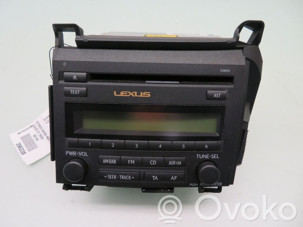 Lexus CT 200H Unitate principală radio/CD/DVD/GPS 