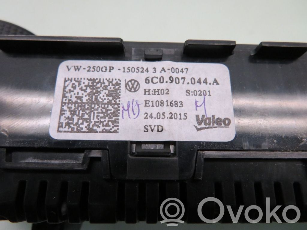 Volkswagen Polo V 6R Panel klimatyzacji / Ogrzewania