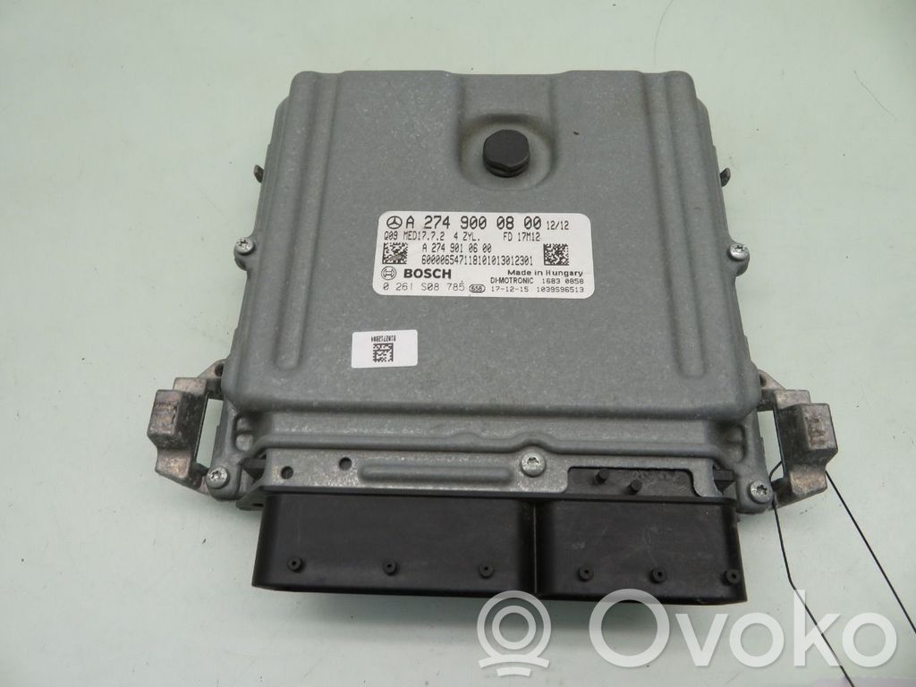 Mercedes-Benz C W205 Unitate control motor/modul ECU 