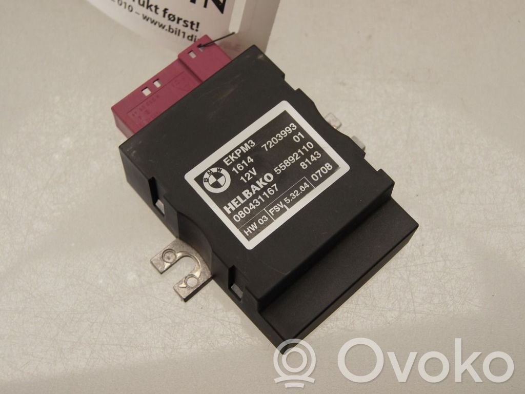 Unidad de control/módulo de la bomba de inyección de combustible   16147229173,16147203993,16147203993,16147203993,16147229173