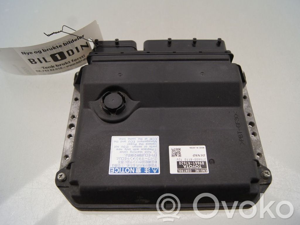 Toyota Prius+ (ZVW40) Komputer / Sterownik ECU silnika 