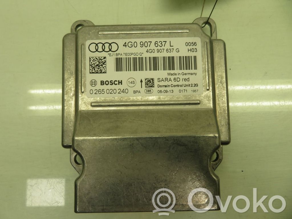 Audi A6 S6 C7 4G Centralina/modulo airbag 