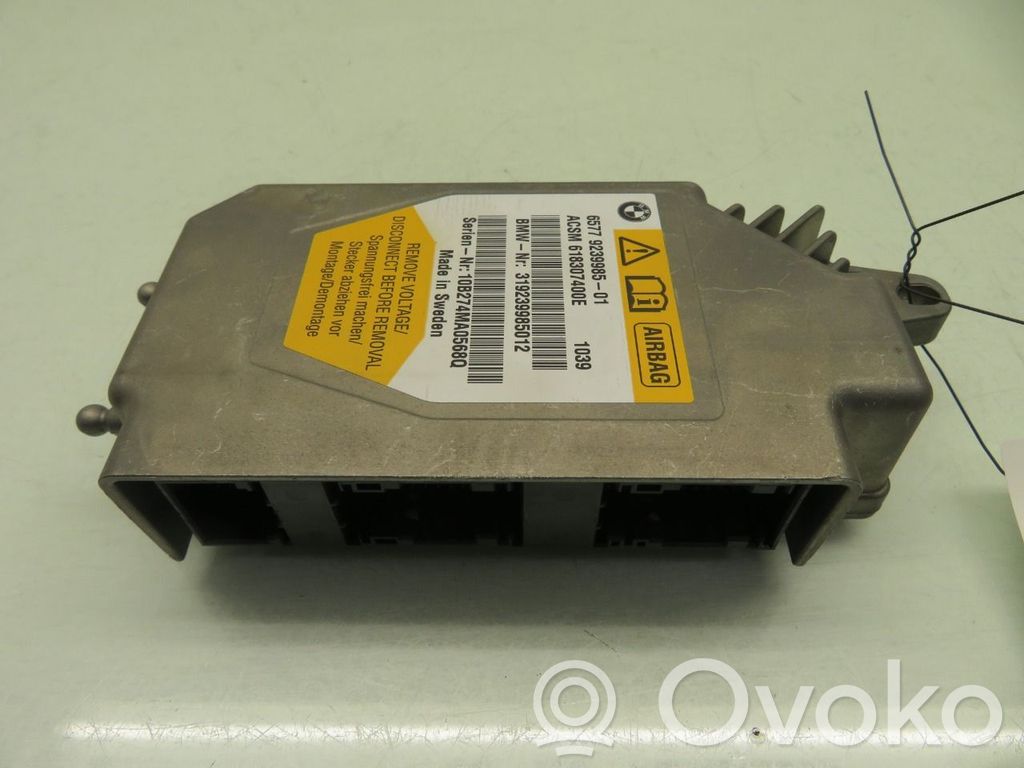 BMW 5 F10 F11 Centralina/modulo airbag 