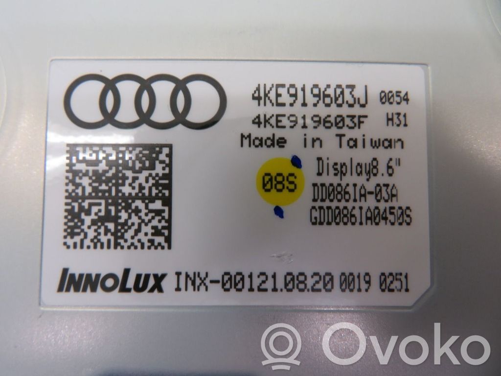 Audi e-tron Autres pièces du tableau de bord