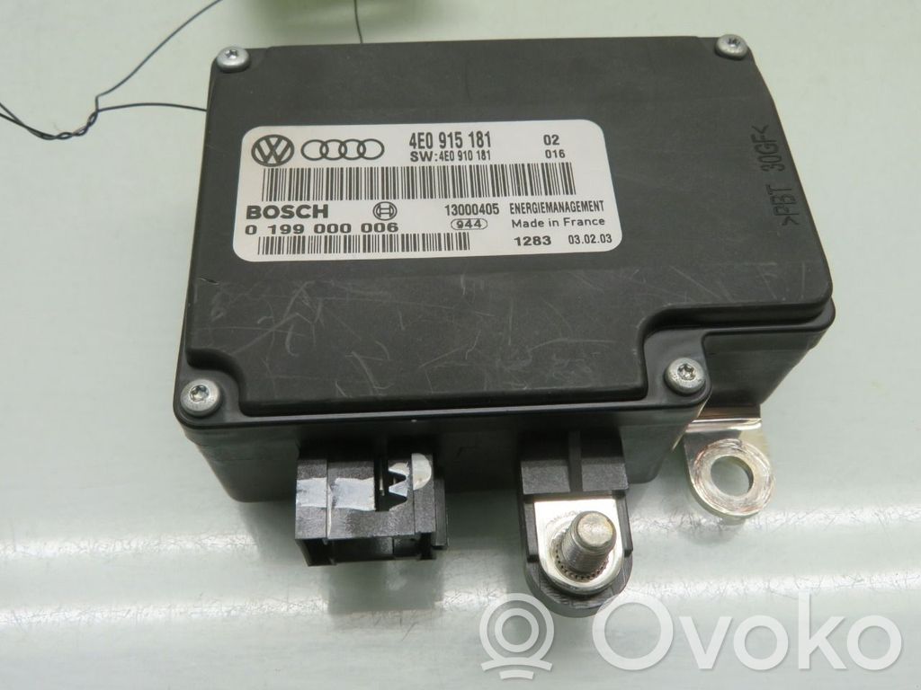 Sonstige Steuergeräte / Module   4E0910181C,4E0910181C