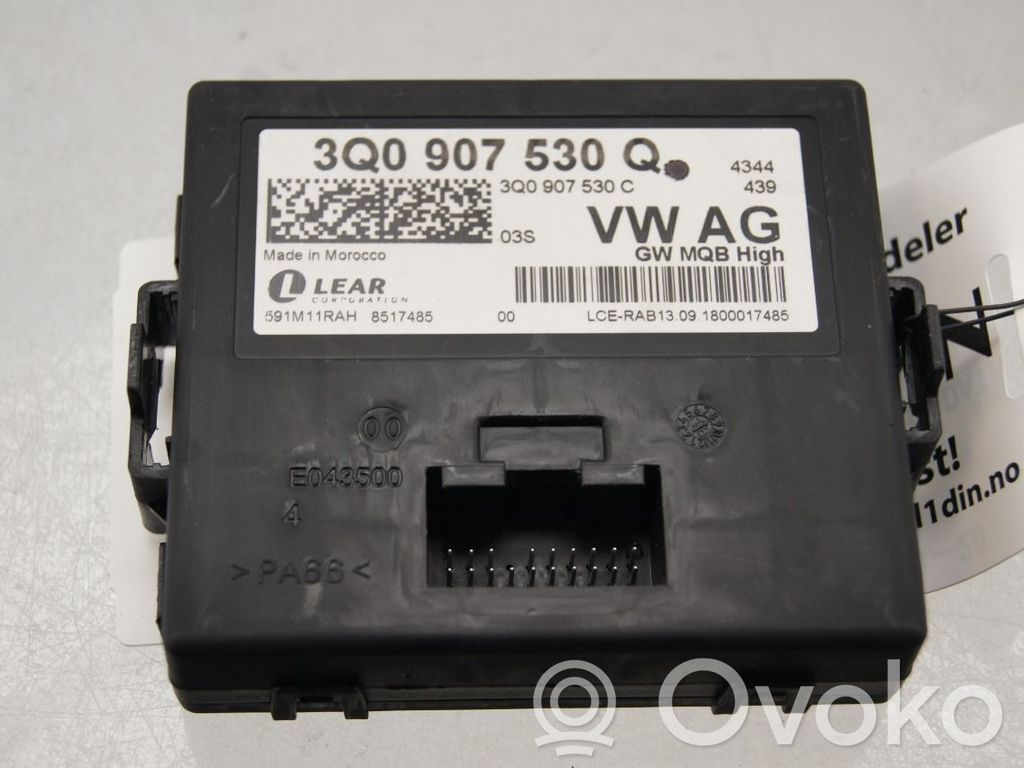 Audi A3 S3 8V Other control units/modules 