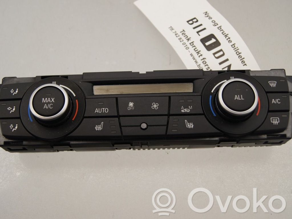 BMW X1 E84 Console centrale, commande chauffage/clim