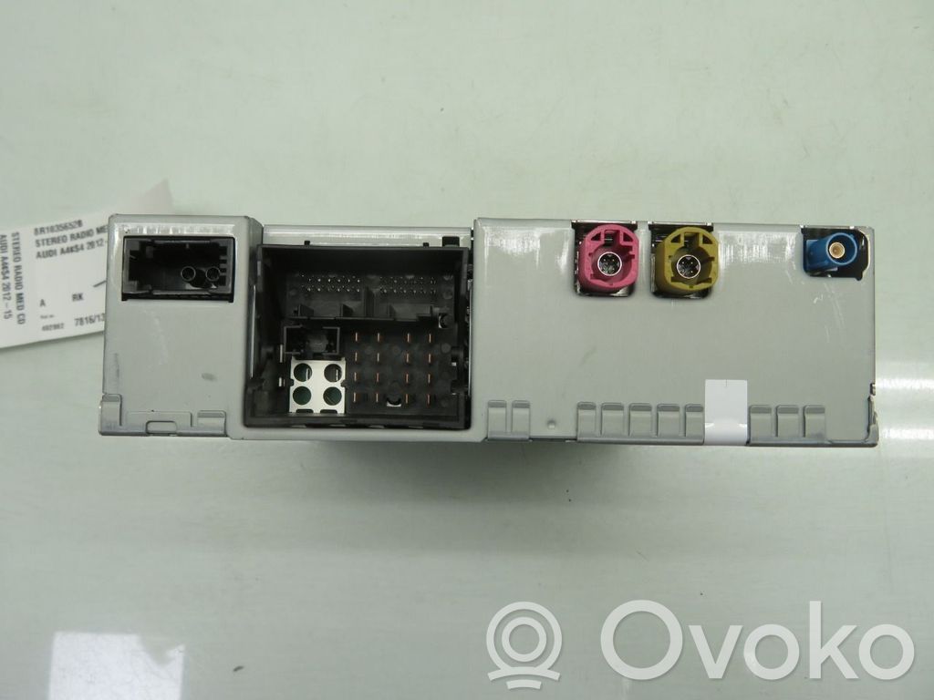 Audi A4 S4 B8 8K Panel / Radioodtwarzacz CD/DVD/GPS 