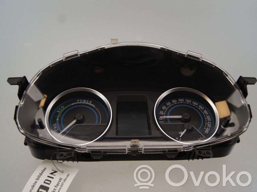 Toyota Auris E180 Tachimetro (quadro strumenti) 