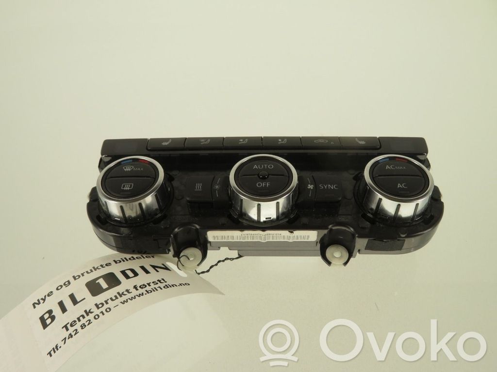 Volkswagen PASSAT B7 Console centrale, commande chauffage/clim 