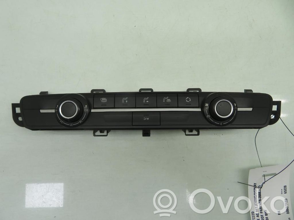 Console centrale, commande chauffage/clim   98081722ZD,98081722ZD