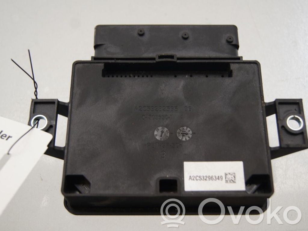 Volvo V60 Modul de control frână de mână 