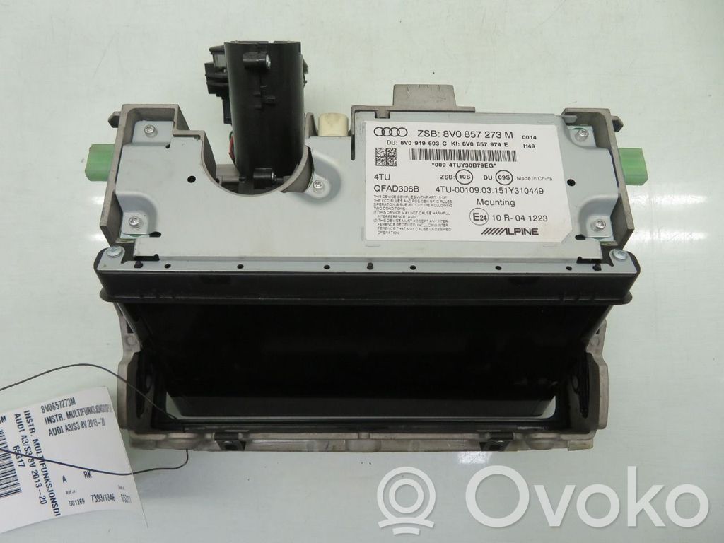 Audi A3 S3 8V Controllo multimediale autoradio 