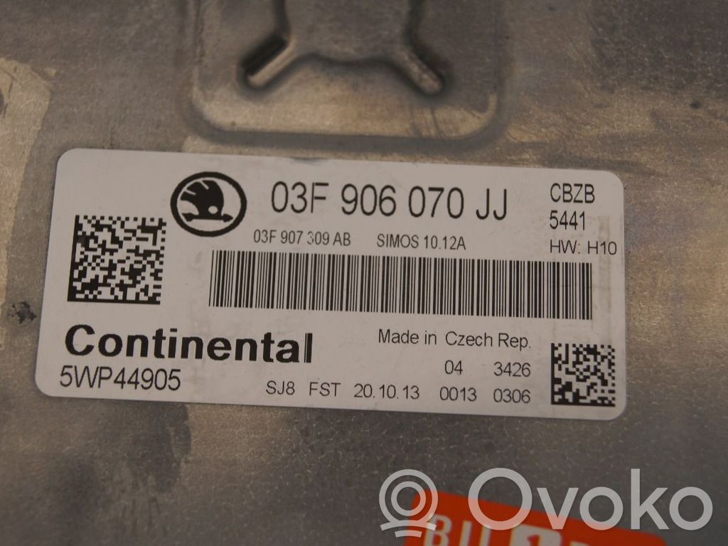 Skoda Yeti (5L) Unitate control motor/modul ECU 