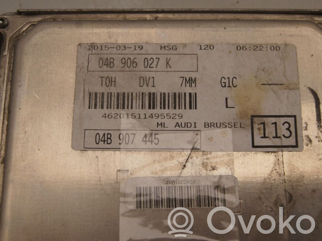 Audi A1 Komputer / Sterownik ECU silnika 