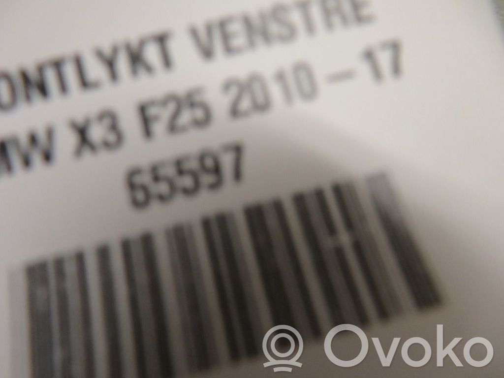 BMW X3 F25 Pannello di supporto del radiatore 