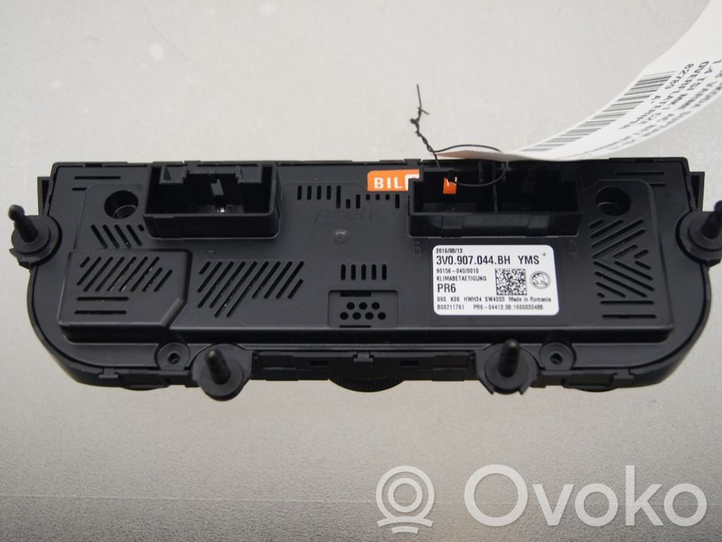 Skoda Superb B8 (3V) Console centrale, commande chauffage/clim 