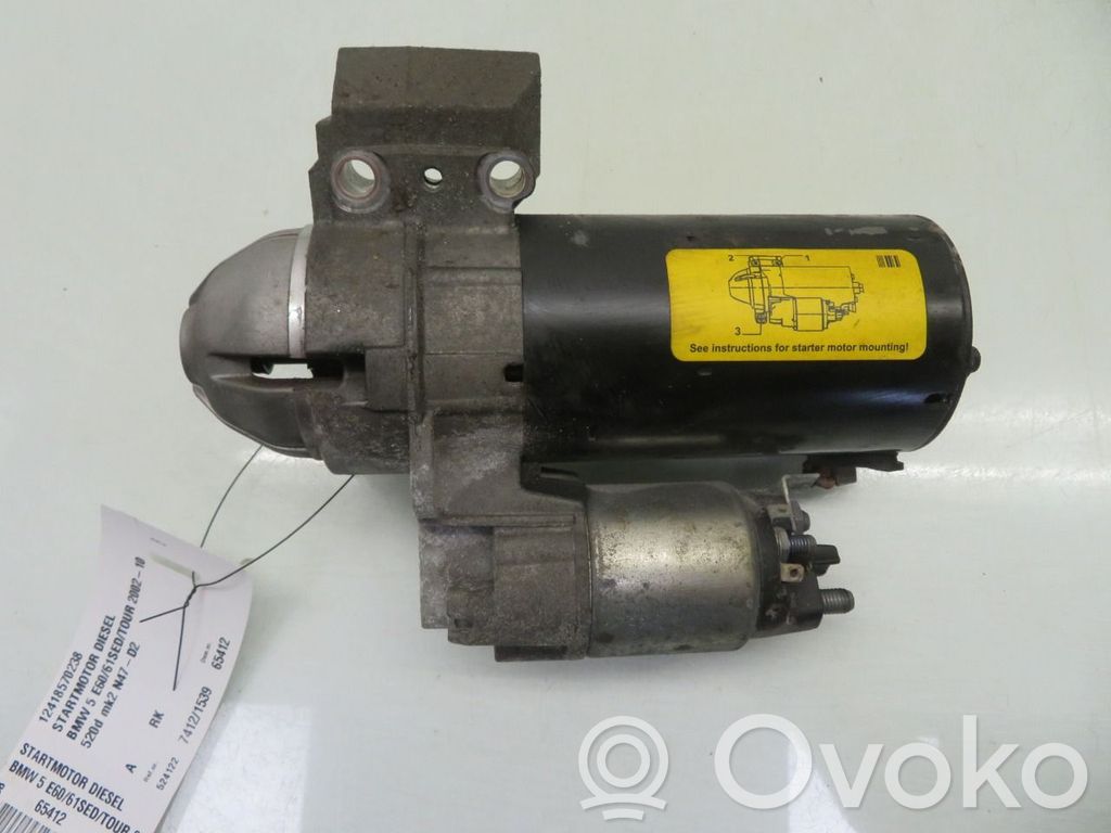 Motor de arranque   12418570238,12418570238