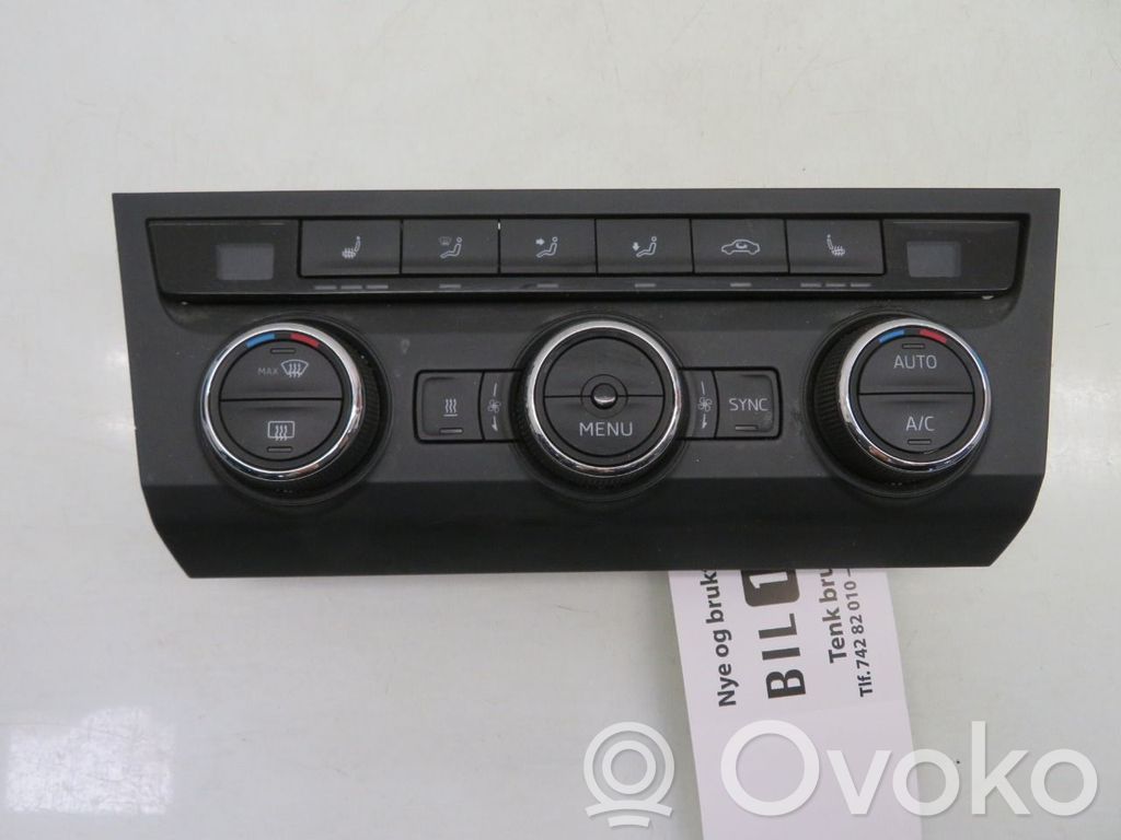 Skoda Superb B8 (3V) Panel klimatyzacji / Ogrzewania