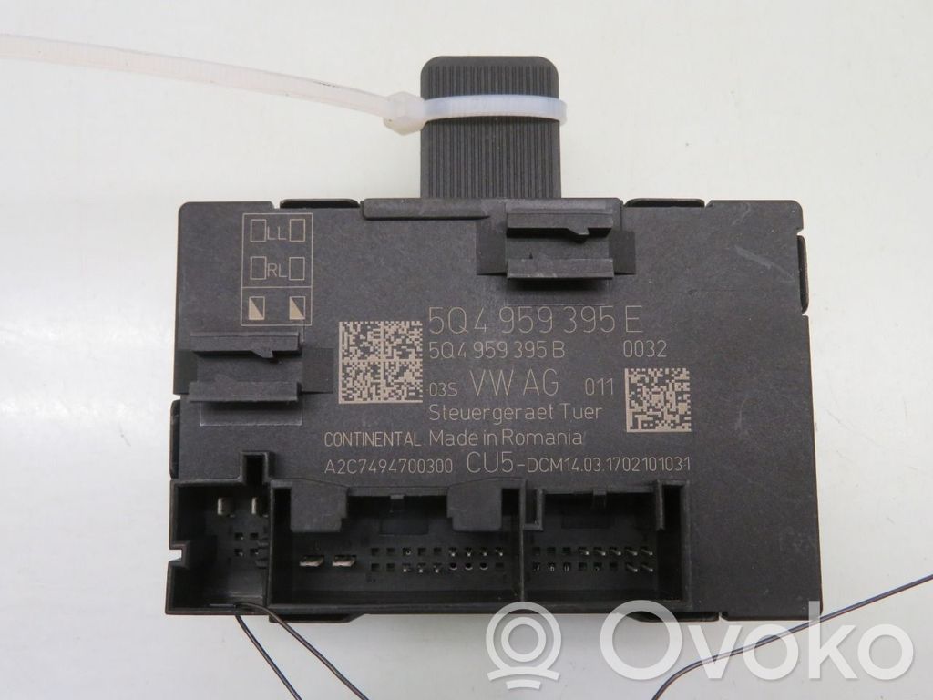Skoda Superb B8 (3V) Centralina/modulo portiere 