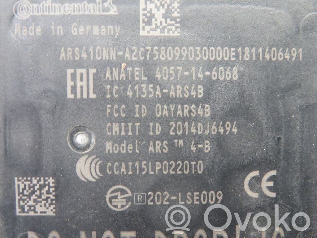 Nissan Leaf II (ZE1) Distronic sensor radar 