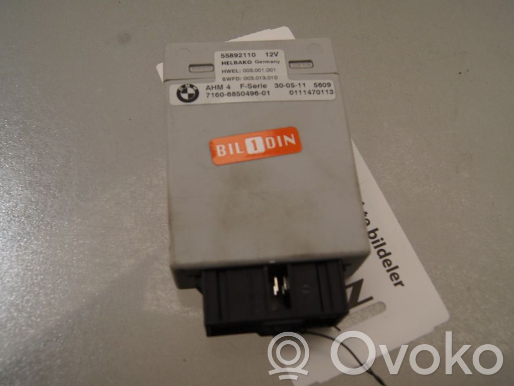BMW X3 F25 Centralina/modulo rimorchio barra di traino 