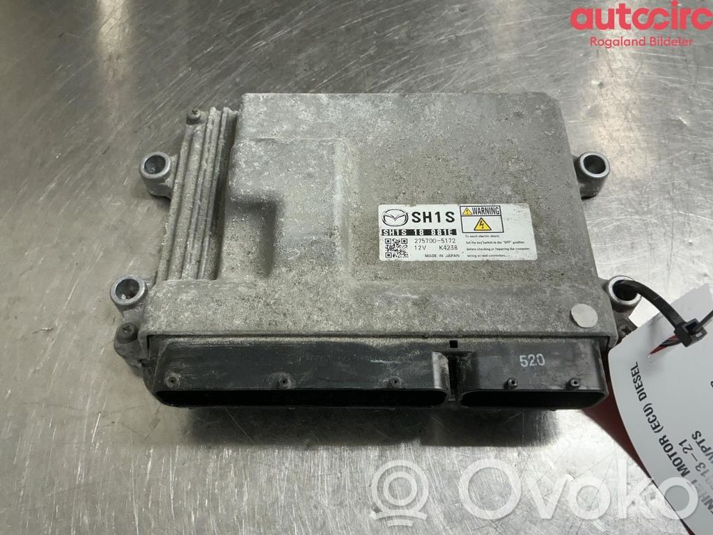 Mazda 6 Centralina/modulo motore ECU 