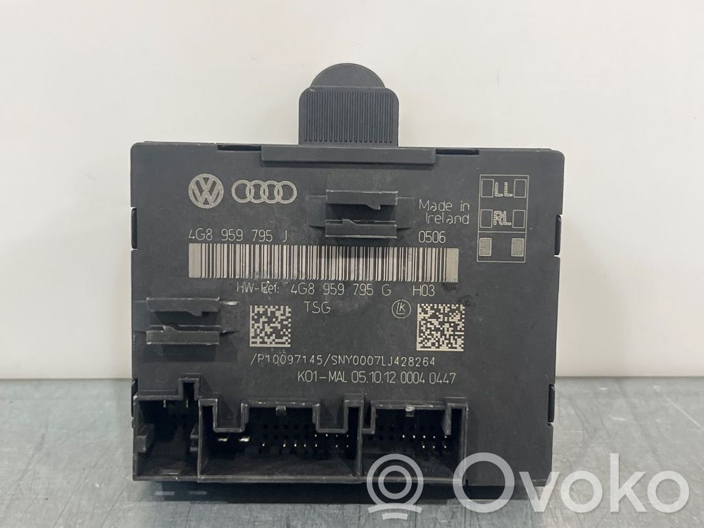 Audi A6 Allroad C7 Unitate/modul comandă uși 