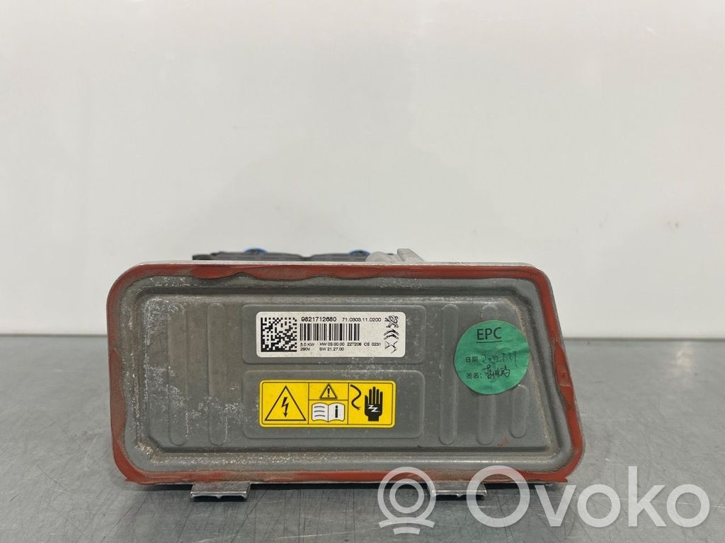 Toyota Proace Elektrinė variklio pašildymo sistema (papildoma) 