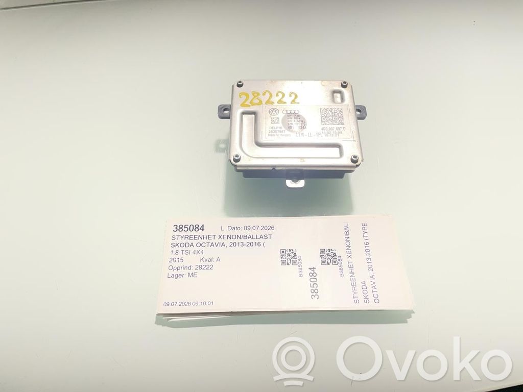 Skoda Octavia Mk3 (5E) Centralina/modulo Xenon 