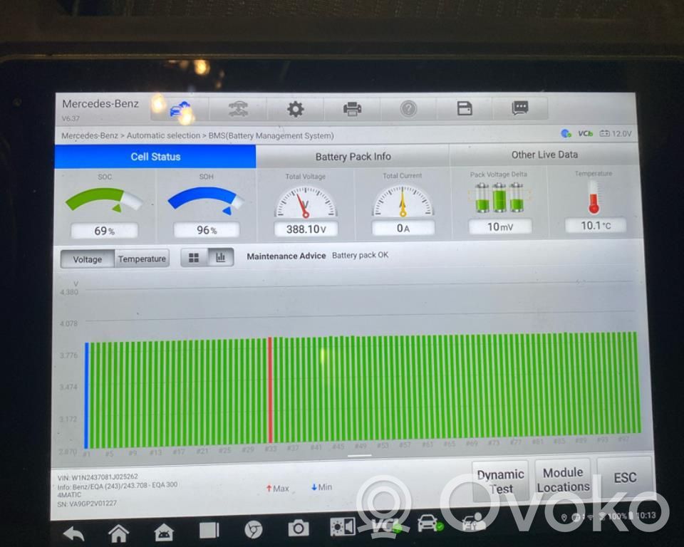 Mercedes-Benz EQA Batteria auto elettrica / ibride