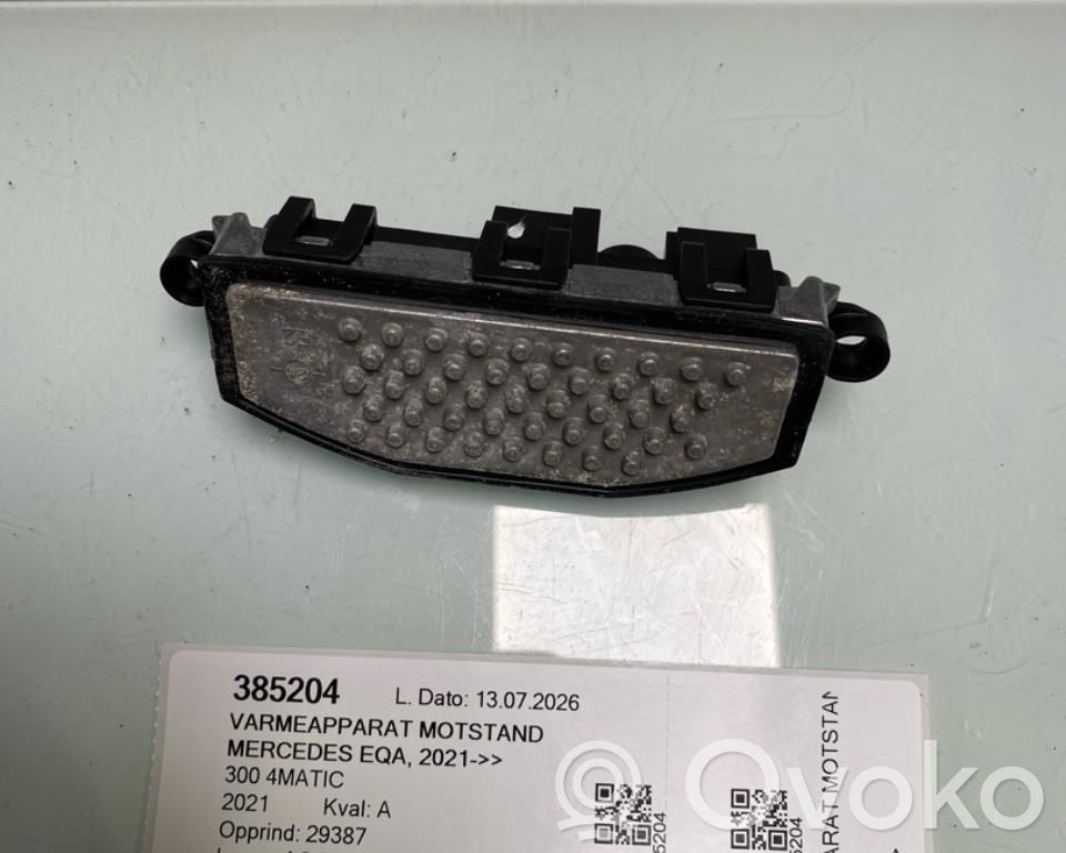 Mercedes-Benz EQA Motor aerotermă/rezistor ventilator