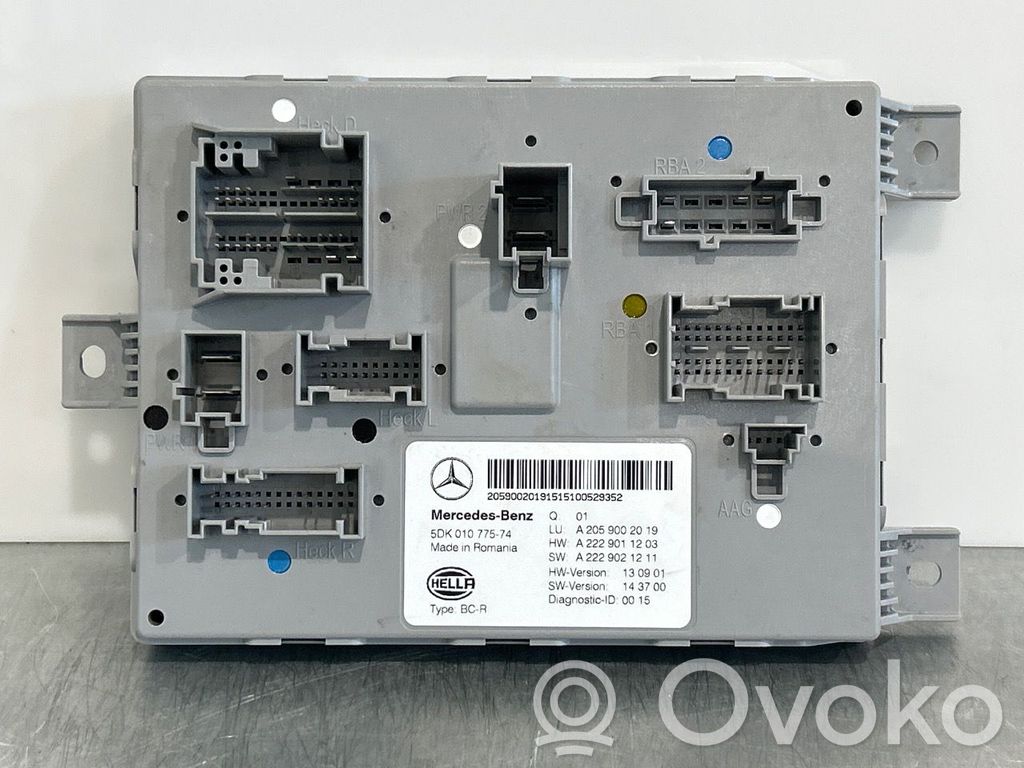 Mercedes-Benz C W205 Altre centraline/moduli 