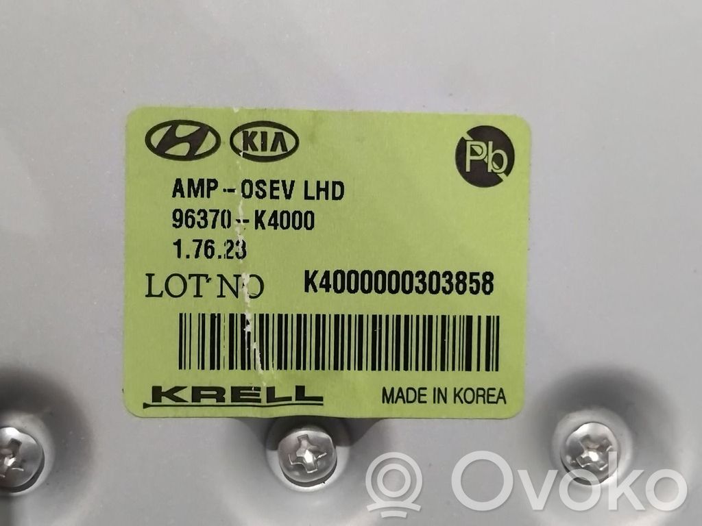 Hyundai Kona I Amplificateur de son
