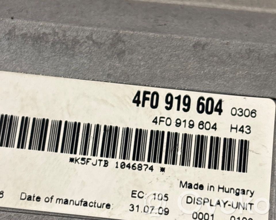 Audi A5 8T 8F Alte piese panou de bord 