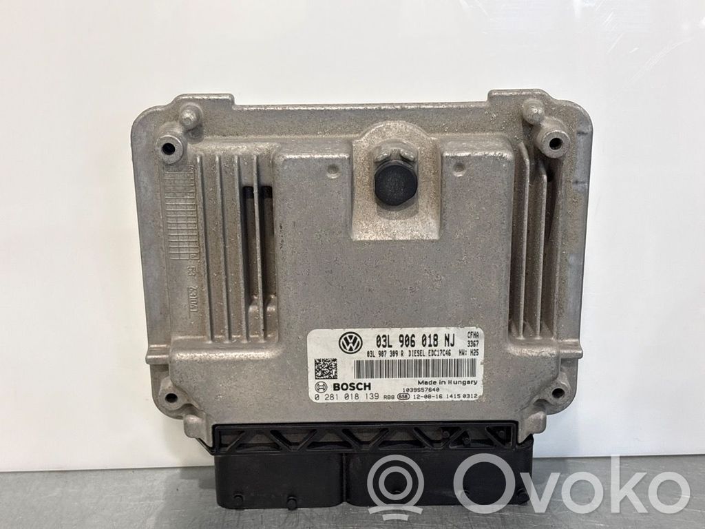Volkswagen Caddy Centralina/modulo motore ECU 