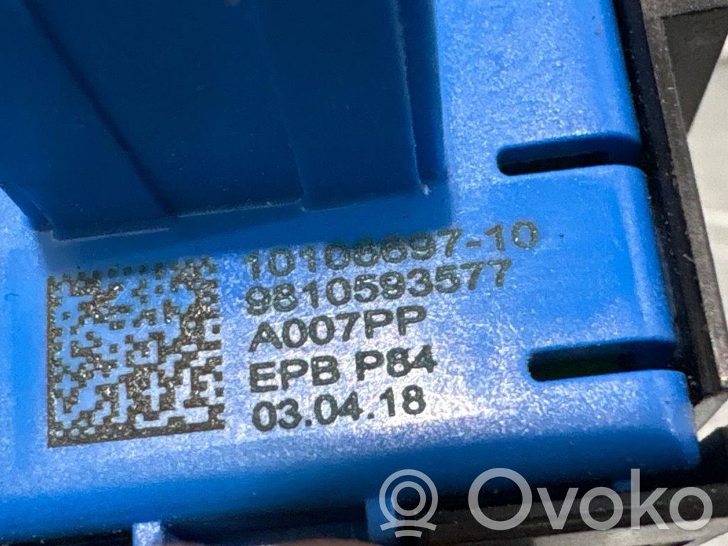Peugeot 3008 II Comutator frână parcare 