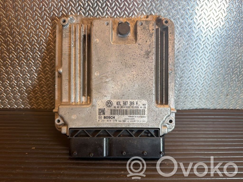 Volkswagen Transporter - Caravelle T5 Centralina/modulo motore ECU 