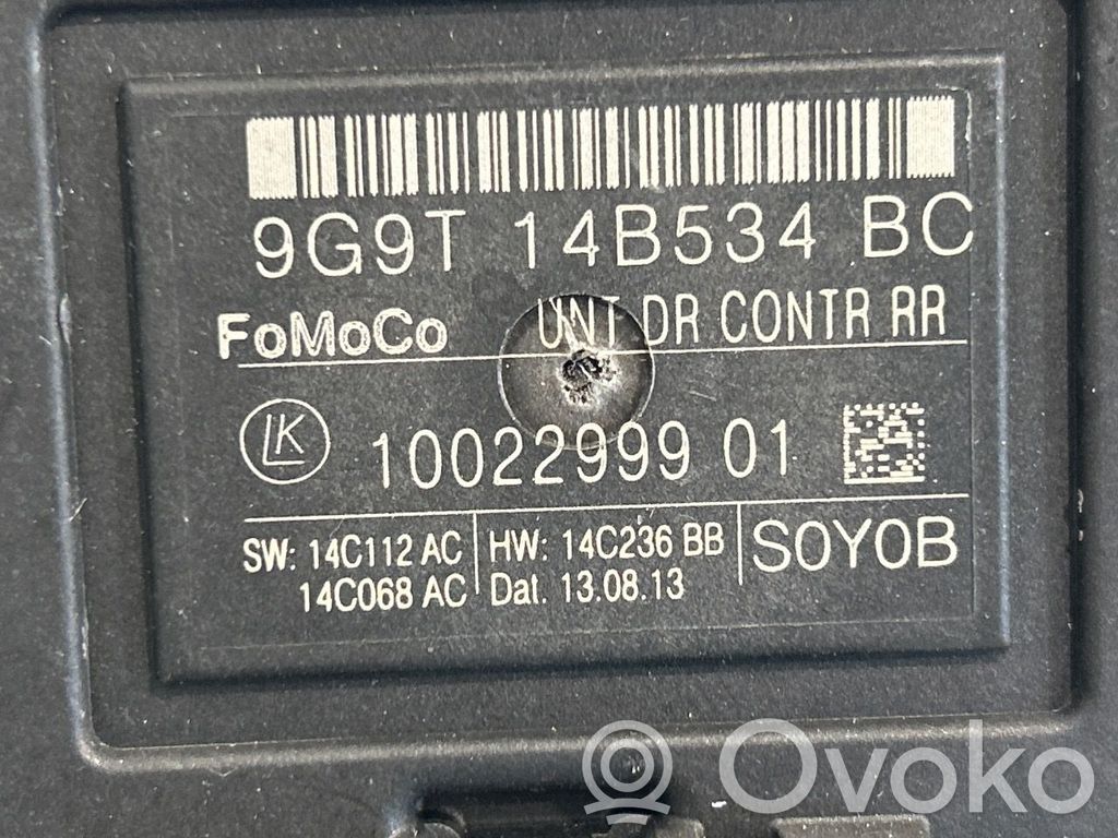 Unidad de control/módulo de la puerta   31318368,9G9T14B534BC,9G9T14B534BC,1002299901,31318368,9G9T14B534BC